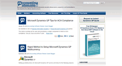 Desktop Screenshot of accounting-software-blog.com