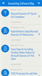 Mobile Screenshot of accounting-software-blog.com