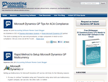 Tablet Screenshot of accounting-software-blog.com